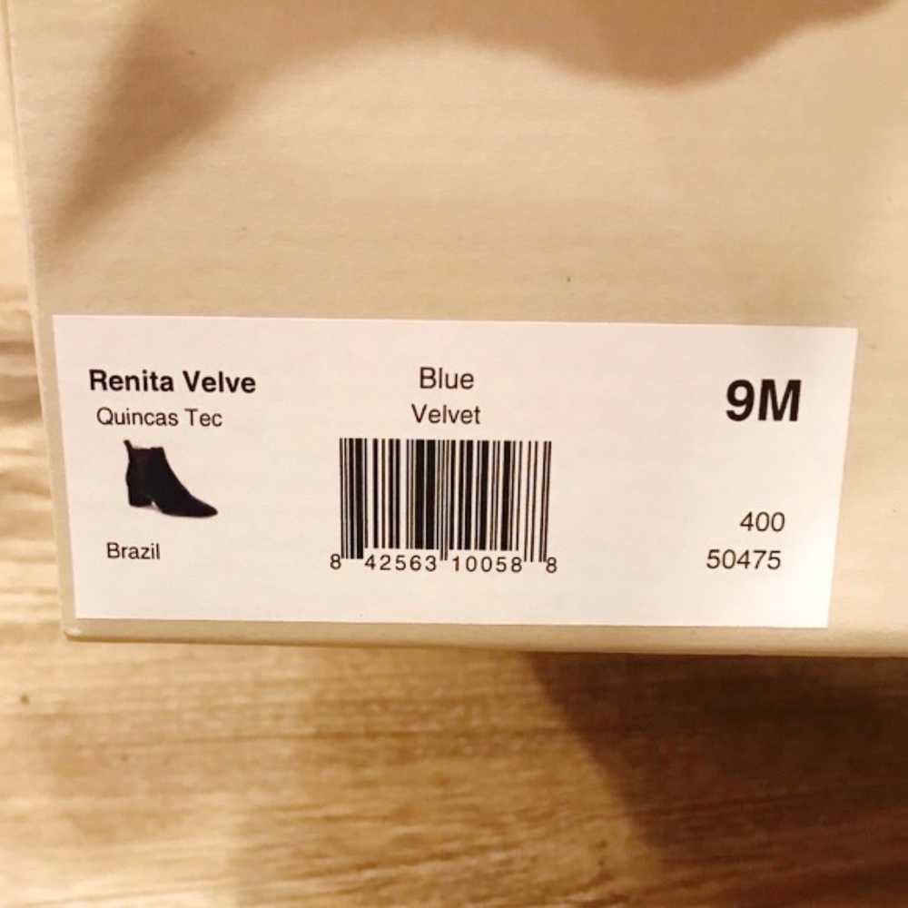 ❌SOLD❌ Anthropologie | Klub Nico Velvet Bootie 9M - Picture 7 of 8